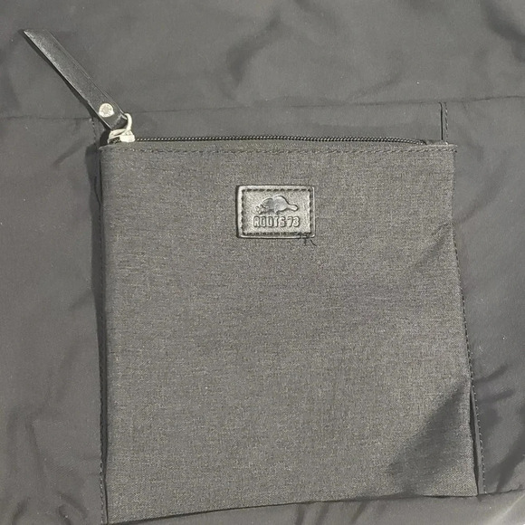 Roots Black Nylon  Crossbody Bag. - Picture 8 of 12